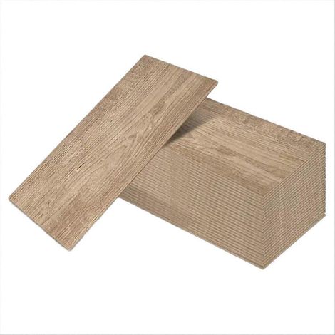 32 selbstklebende Bodenfliesen in Holzoptik, wasserdicht, aus PVC, 15 x 45 cm (5,9 x 17,7 Zoll). (1/5)