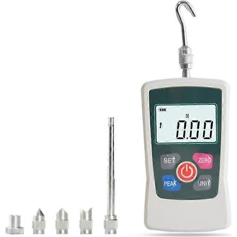 Kleines digitales Zug- und Druckkraftmessgerät, tragbarer Dynamometer -2-500 N--