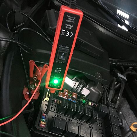 Testeur de polarité pour circuits automobiles 12V 24V (1/5)