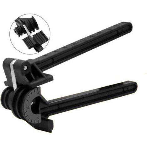 4-inch 1180-degree pipe bender for 3/16 inch, 1/4 inch, and 5/16 inch pipes (1/4)