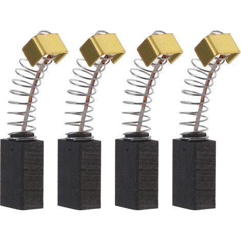 100 pares de escobillas de carbón de repuesto con parada automática para motores, 5x8x12 mm, compatibles con herramientas eléctricas Kress HM 10 EM, HM 22-2 EM, SBLR 2117, FS 6901, HM 0-2 (1/5)
