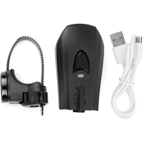 Phare avant vélo USB rechargeable, étanche, détecteur automatique, éclairage LED sécurité (1/5)
