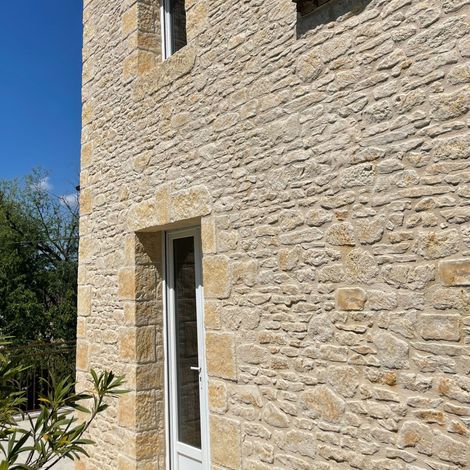 Pierre de parement extérieur Province ton doré (boîte de 0,66 m²) - RO'MA NATURE