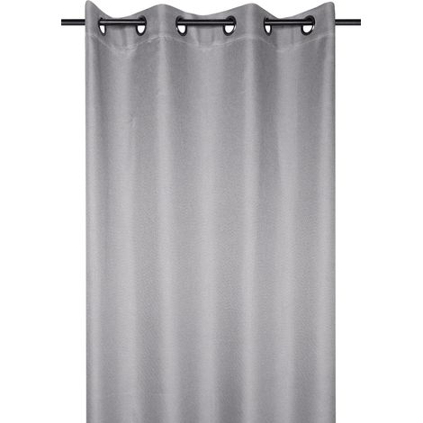 Rideau occultant doublure polaire Gris Perle 140x260 cm