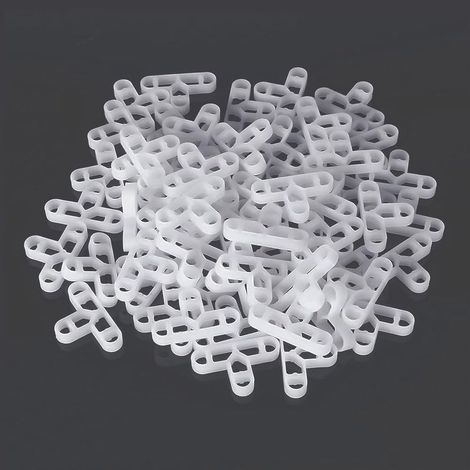 Croisillons de Carrelage 100 pcs 10mm Plastique Entretoise de carrelage en T Croisillons Nivelant Entretoises Carrelage Croisillon Carreleur Croisillons,pour Bricolage Pavage Carrelage Mural Dalles de (1/5)