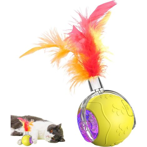 Automatic Rolling Pet Ball Interactive Smart Pet Rolling Toy