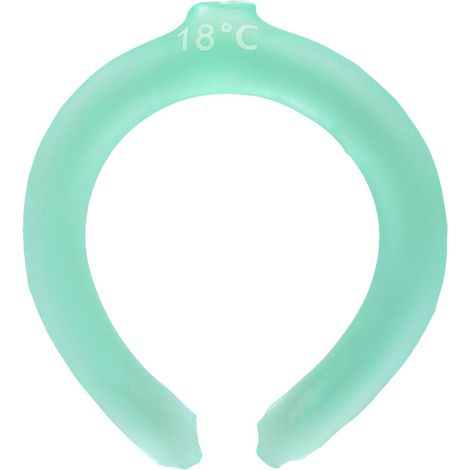 Tube Rafraîchissante pour le Cou - Bandeau Réutilisable et Respirant pour Évacuation de la Chaleur en Été - Vert