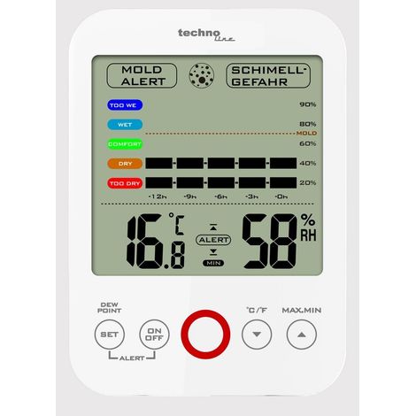 TechnoLine WS 9422 Stazione Meteo, Bianco