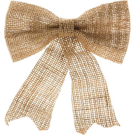 Fiocco decorativo 20x24cm in iuta - Atmosphera créateur d'intérieur (1/2)