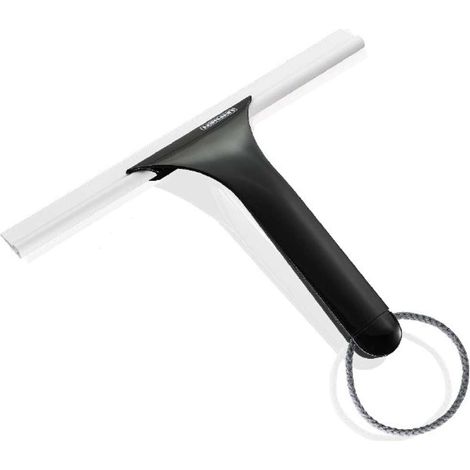 Leifheit Limpiacristales de Ducha Cabino Black 24 Cm Negro