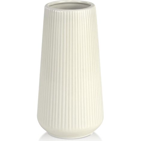 Gelbe Keramikvase, eine kleine und hübsche Vase für Pampasgrasblumen, ideal für Zuhause, Wohnzimmer, Tisch oder Regal. (1/4)