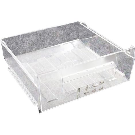 Thomson – Tiroir milieu supérieur pour congélateur – Plastique transparent résistant au froid – Installation facile – R571843