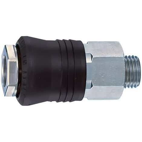 Raccord pneumatique universel, femelle, verrouillage rapide - AUTOBEST (1/3)