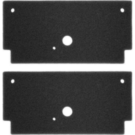 Filtre de rechange en polyuréthane pour sèche-linge Bosch 12022801 (lot de 2) (1/5)