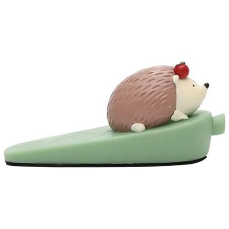 1 Stück süßer Türstopper in Tierform, der Igel – Türkeil für Kinder – rutschfester und kratzfester Sicherheits-Türstopper, funktioniert auf allen Bodenflächen FLITI