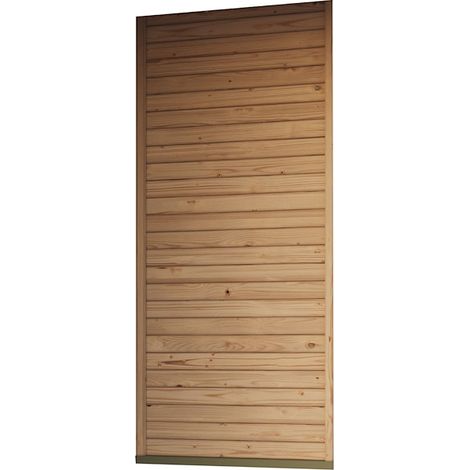 Cubeco Pavillon Seitenwand natur halbe Breite
