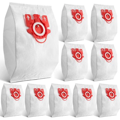 10 sacs de rechange FJM pour aspirateurs Miele avec 2 filtres de rechange