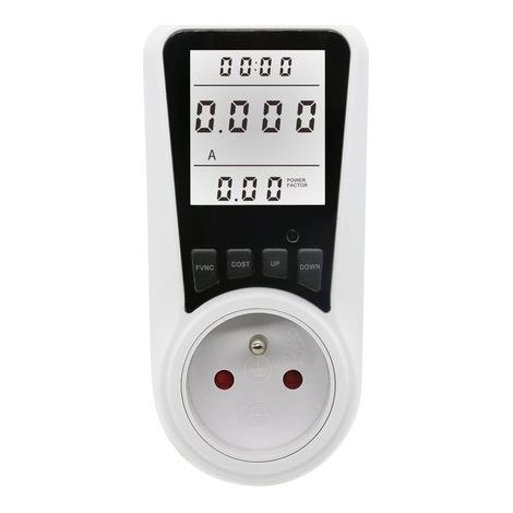 Misurazione del consumo di elettricità, wattmetro a spina con 7 modalità di monitoraggio (1/5)