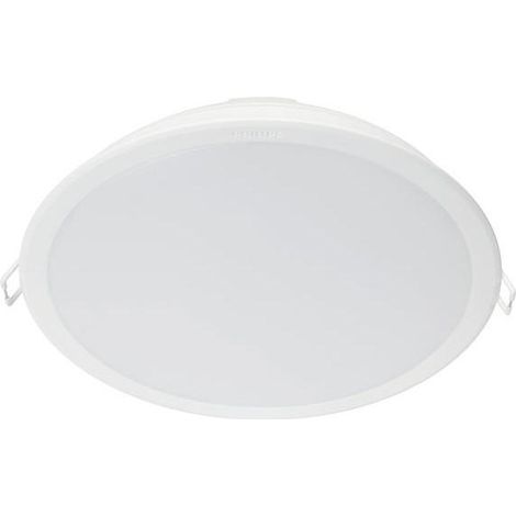Downlight led empotrable redondo, meson, blanco, 23,5 w, 2450 lm, 3000 k, ø215 x 35 mm