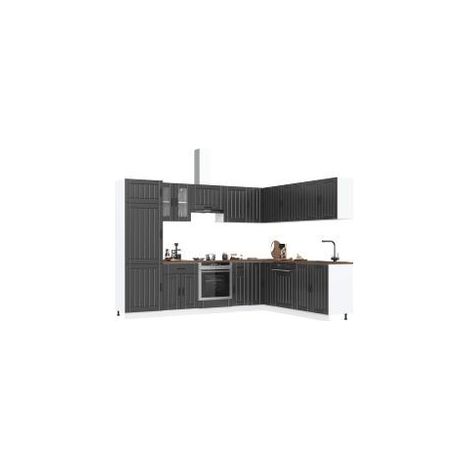 Ensemble d'armoires de cuisine 14 pcs Lucca bois d'ingénierie (1/5)