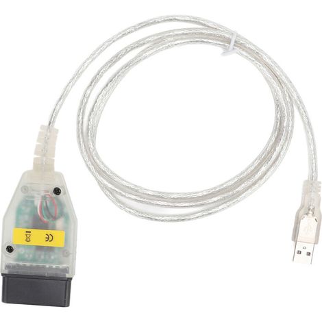 Jeffergarden Cble de Diagnostic de voiture MINI VCI OBD2, connecteur J1962 22 broches, puce SMD pour logiciel OEM TIS-DOU