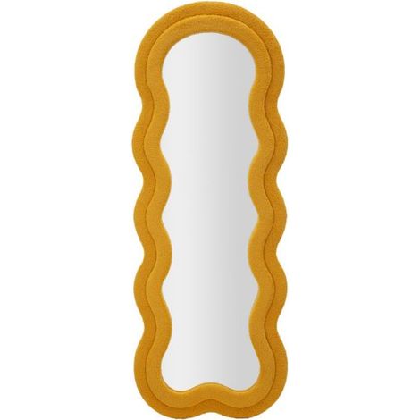 SPECCHIO DA MURO TEDDY SENAPE CM 60X4X160