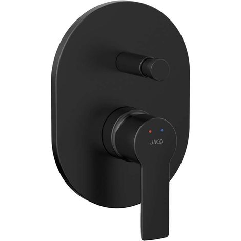 Jika Ponta Style - Grifo empotrado, con cuerpo, negro mate H3212H67160001 (1/2)