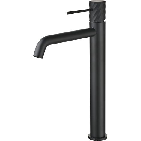 Miscelatore lavabo alto Bless finitura nero opaco [ IMEX® ]