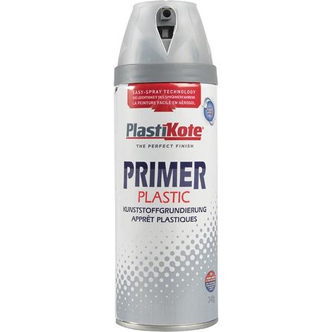 Twist & Spray Plastic Primer in 400ml Bottle by PlastiKote (1/3)