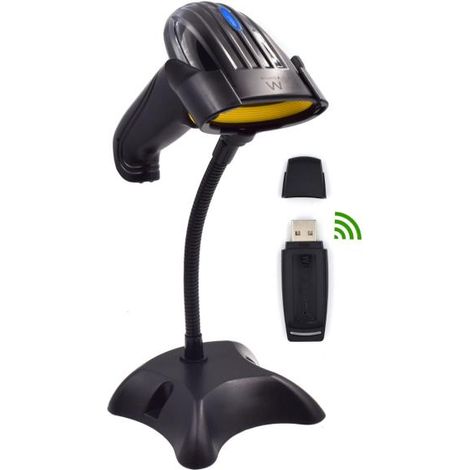 Lettore di codice a barra con supporto Ewent EW3430 LED USB (1/4)
