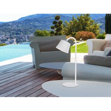 LÁMPARA DE SOBREMESA CUCO LED BLANCO (1/3)