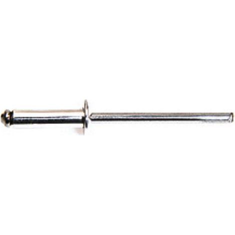 150 Rivets Aveugles Tête Ronde GORIVET AGT TRS 4.8 x 80 mm - Aluminium/Acier - D-Work