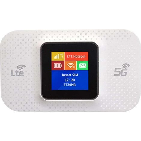 Tragbarer Internetzugangspunkt mit 150 Mbit/s – Drahtloser 4G-LTE-Router – Gemeinsame Nutzung mit bis zu 10 Nutzern – 50 Stunden Standby-Zeit (1/5)