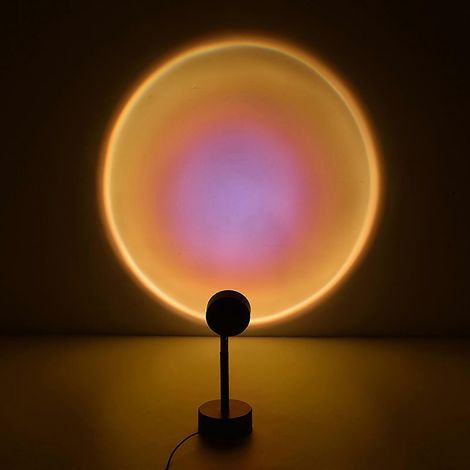 Lampe de projection soleil rotative à 180° pour la maison et les fêtes, lecteur de musique USB, veilleuse étoilée, cadeau romantique (1/3)