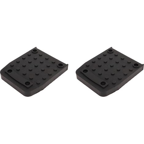 Semelles antidérapantes pour échasses de placo, 2 pièces, nylon et PVC, patins de pied pour échasses de chantier, peinture (1/5)