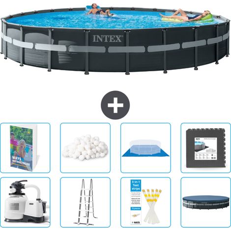 Ultra XTR Pool Rund - 732x132 cm - 9-teilig S553