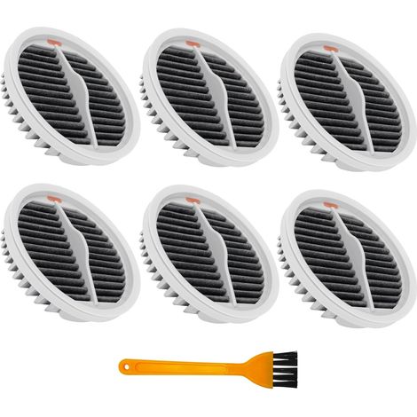 6er-Pack waschbare HEPA-Filter für den kabellosen Staubsauger Xiaomi Roidmi X20/X30/X30/S2/F8 Storm Pro (1/5)