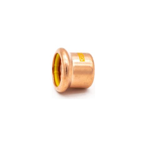 PrimaPress 22mm Copper Gas End Cap, Flameless Installation (1/2)