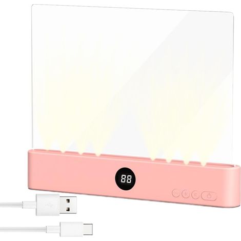 Générique Lampe De Lecture 3 Couleurs Rechargeable Avec Minuterie (1/5)