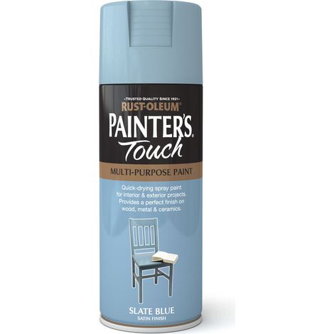 Rust-Oleum Painter’s Touch Spray Paint 400ml Satin - Slate Blue