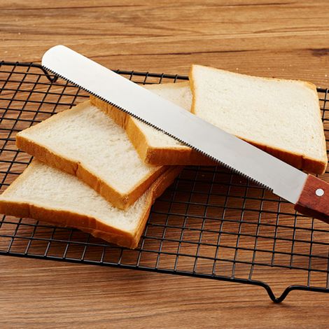 Antihaftbeschichtetes Metall-Kühlgitter für Kuchen, Brot und Gebäck, wiederverwendbares Backgitter für die heimische Küche (1/5)