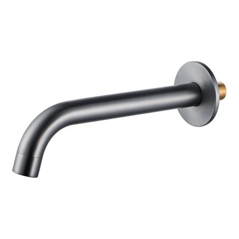 FugaFlow Eccelente Bec de robinet Acces - 22cm raccourcissable - Gunmetal PVD brossé (1/3)