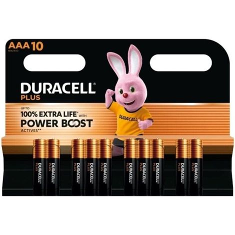 Duracell Batterie Plus -AAA (MN2400/LR03) BOOST K10 10pcs.