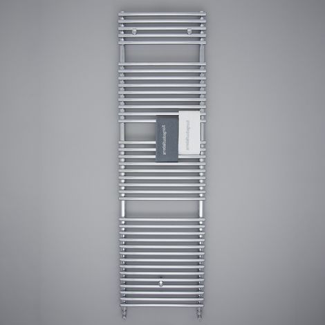 Termoarredo Bagno Cromato Winter 175x50 Cm Interasse 45 cm