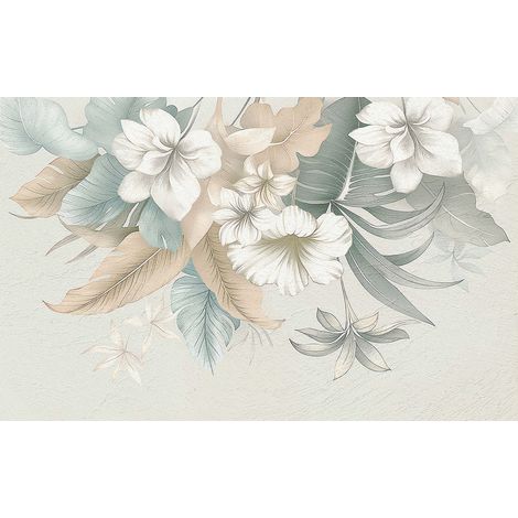 Papier peint panoramique - Fleurs - 130 cm x 81 cm (1/2)