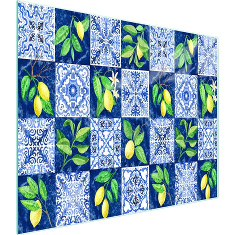 TAGLIERE IN VETRO 52x30 MOSAICO (1/5)