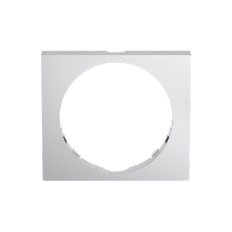 BUSCH-JAEGER BUSCH-WÄCHTER® 6851/DR-133 CADRE DESIGN CARRÉ EN ALUMINIUM ARGENTÉ 2CKA006800A3095
