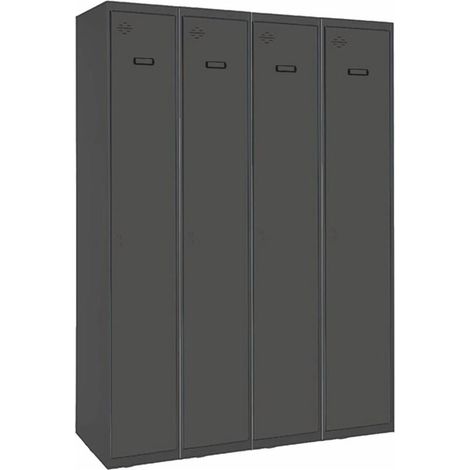 Taquilla 1800x1200x500 SIMONLOCKER PROFESIONAL SINGLE 4/4 300 (1200)AN/AN marca SIMONRACK