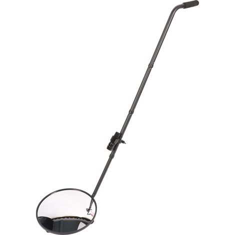Miroir d'inspection sous véhicule avec éclairage LED, réglable et évolutif, à recherche convexe V3 pour camions et équipements. (1/5)