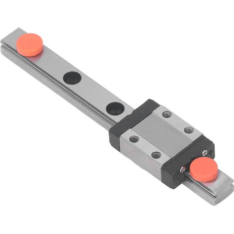 Rail linéaire miniature MGN9C, glissière de précision 100mm pour équipements compacts, coulisseau industriel léger, guidage linéaire de haute qualité. (1/5)